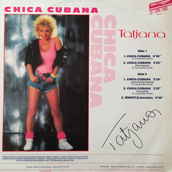 Tatjana : Chica Cubana (12")