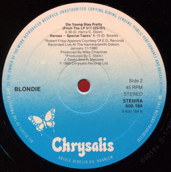 Blondie : Atomic (12")