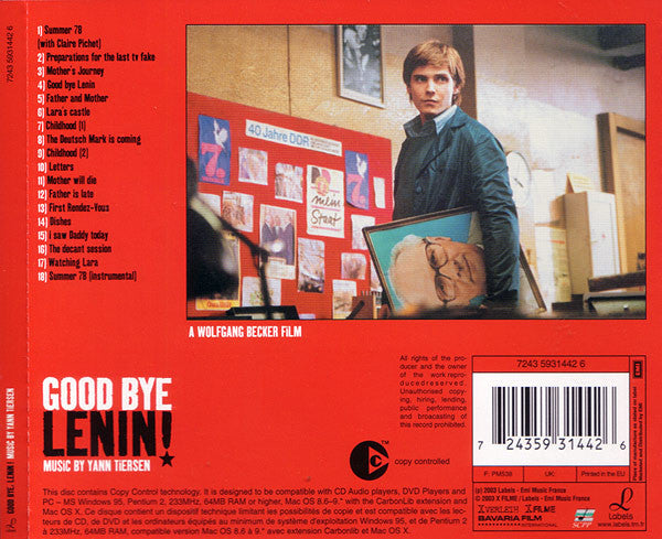Yann Tiersen : Good Bye Lenin! (CD, Album, Copy Prot.)