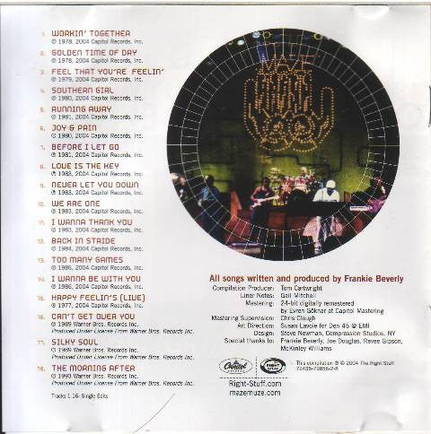 Maze Featuring Frankie Beverly : Greatest Hits (CD, Comp, RM)