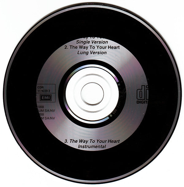 Soulsister : The Way To Your Heart (CD, Single, Car)