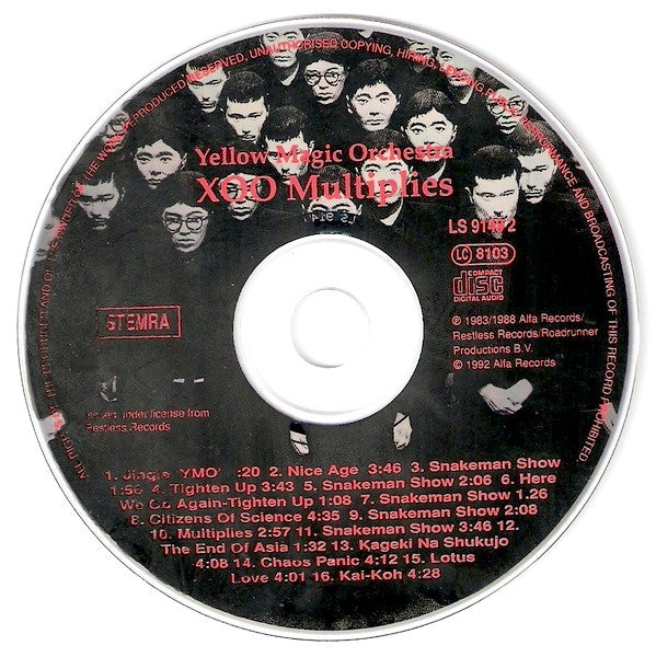 Yellow Magic Orchestra : X∞ Multiplies (CD, Album, RE)