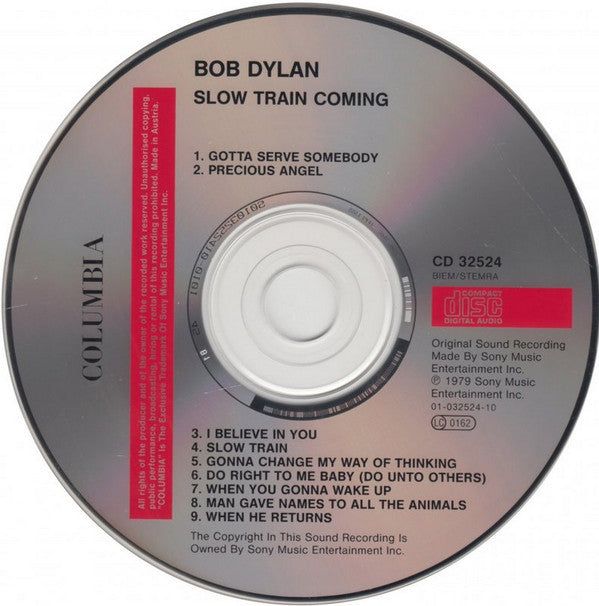 Bob Dylan : Slow Train Coming (CD, Album, RE)