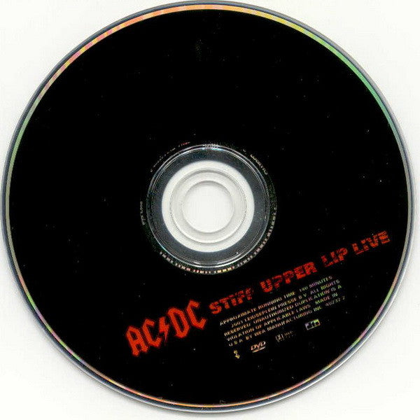 AC/DC : Stiff Upper Lip Live (DVD-V, PAL, Dua)