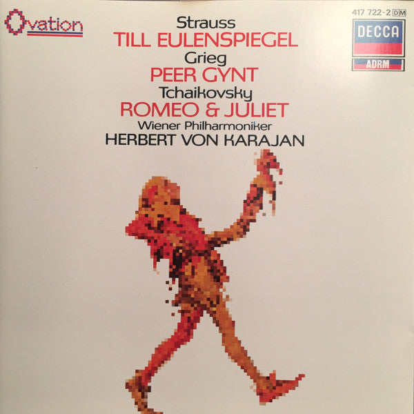 Richard Strauss, Edvard Grieg, Pyotr Ilyich Tchaikovsky, Wiener Philharmoniker, Herbert von Karajan : Till Eulenspiegel / Peer Gynt / Romeo & Juliet (CD, Comp, RM)