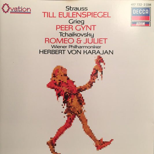 Richard Strauss, Edvard Grieg, Pyotr Ilyich Tchaikovsky, Wiener Philharmoniker, Herbert von Karajan : Till Eulenspiegel / Peer Gynt / Romeo & Juliet (CD, Comp, RM)