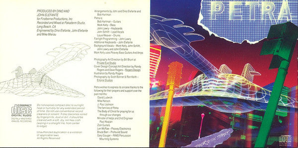 Petra (9) : Back To The Street (CD, Album, RE)