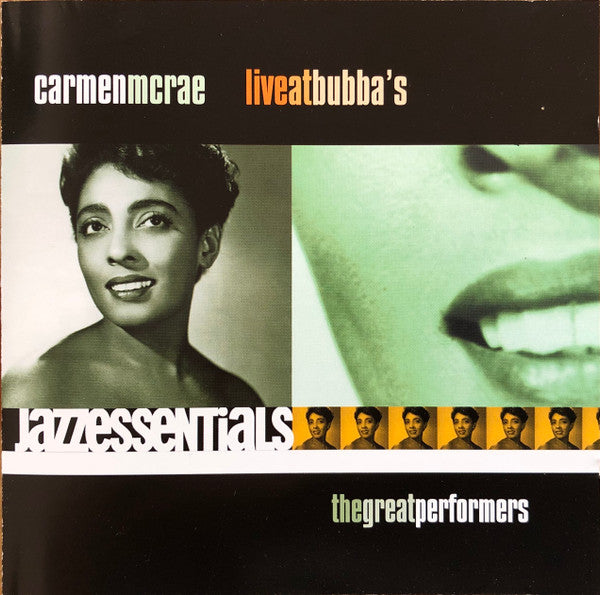 Carmen McRae : Live At Bubba's (CD, Album)