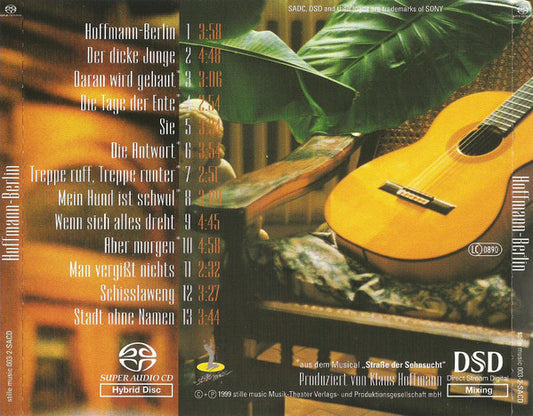 Klaus Hoffmann : Hoffmann-Berlin (SACD, Hybrid, Album)