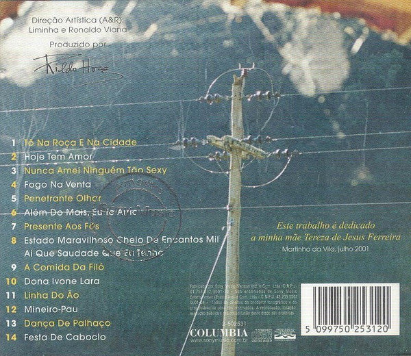 Martinho Da Vila : Da Vila Da Roça E Da Cidade (CD, Album)