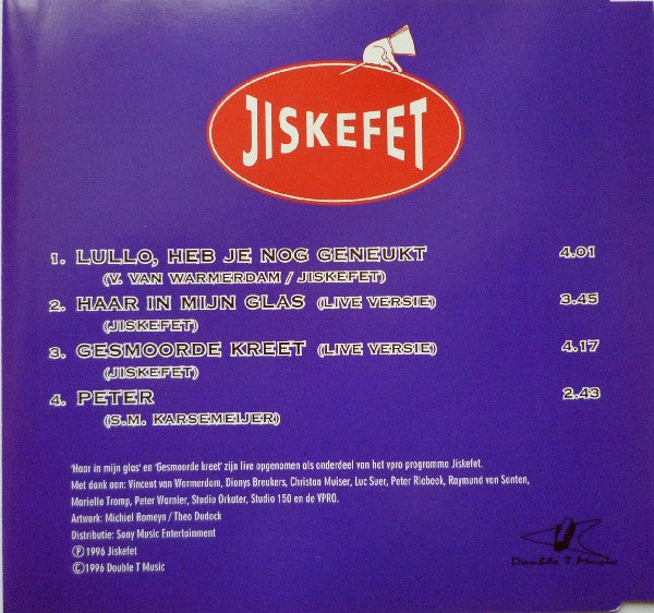 Jiskefet : Lullo (CD, Maxi)