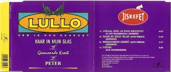 Jiskefet : Lullo (CD, Maxi)
