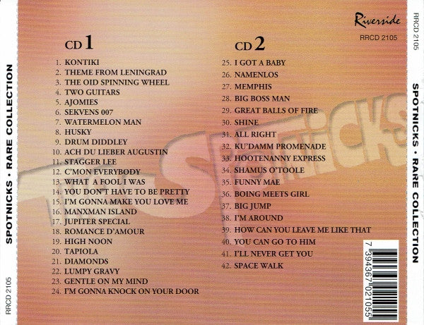 The Spotnicks : Rare Collection (2xCD, Comp)