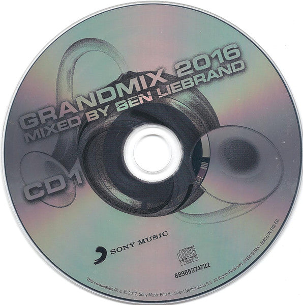 Ben Liebrand : Grandmix 2016 (3xCD, Mixed)