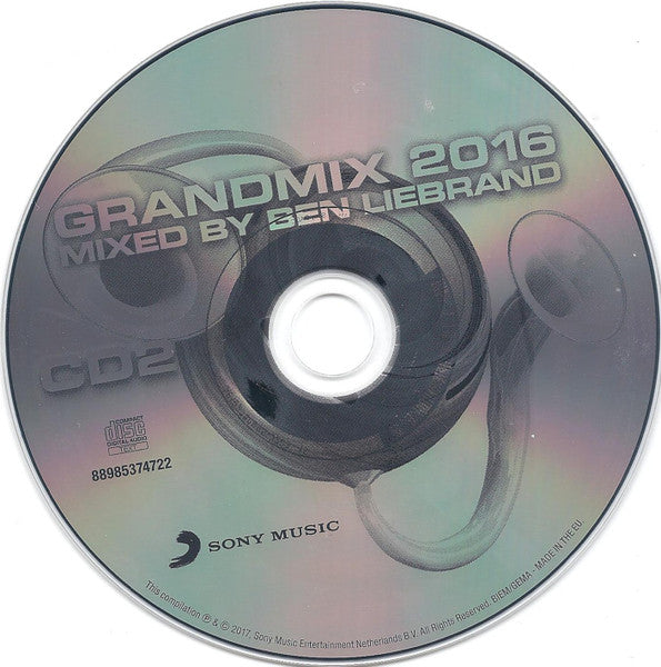 Ben Liebrand : Grandmix 2016 (3xCD, Mixed)