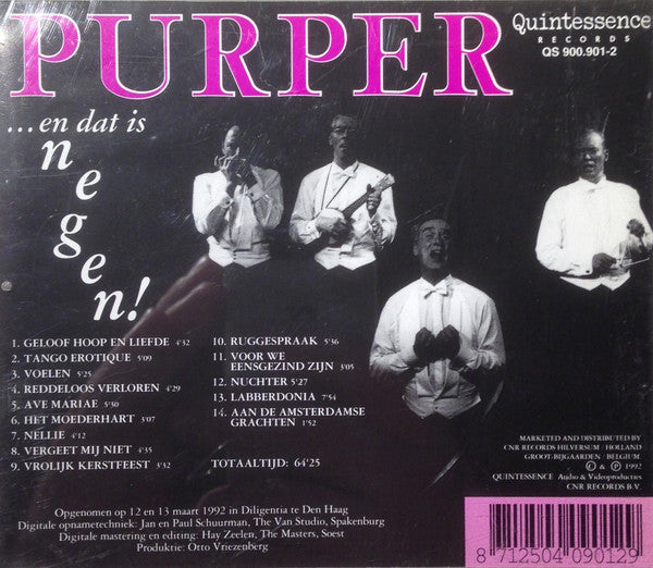 Purper : ... En Dat Is Negen! (CD, Album)
