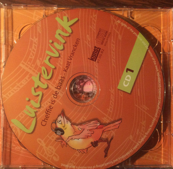 Kaat Vrancken voorgelezen door Aart Staartjes met muziek van VOF De Kunst : Cheffie Is De Baas (2xCD, Album)
