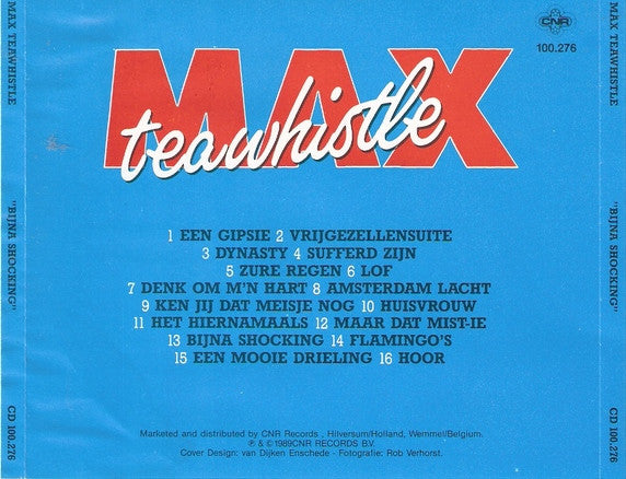 Max Teawhistle And The Friends Of Bop : Bijna Shocking (CD, Album)