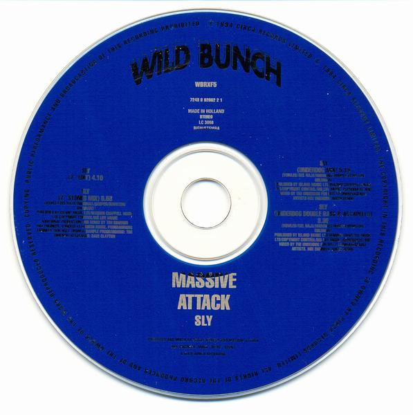 Massive Attack : Sly (CD, Single)