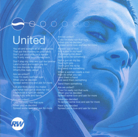 Robbie Williams : United (CD-ROM, Single, Enh, Promo)