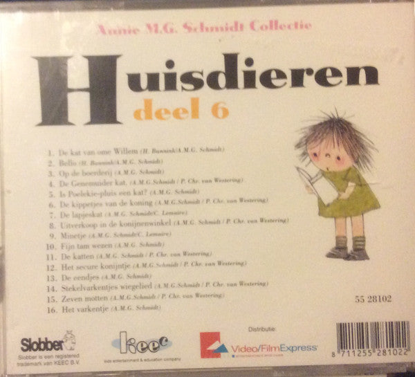 Annie M.G. Schmidt : Huisdieren (CD, Album)