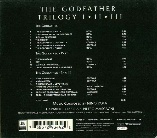 Various : The Godfather - Trilogy I • II • III (HDCD, Album)