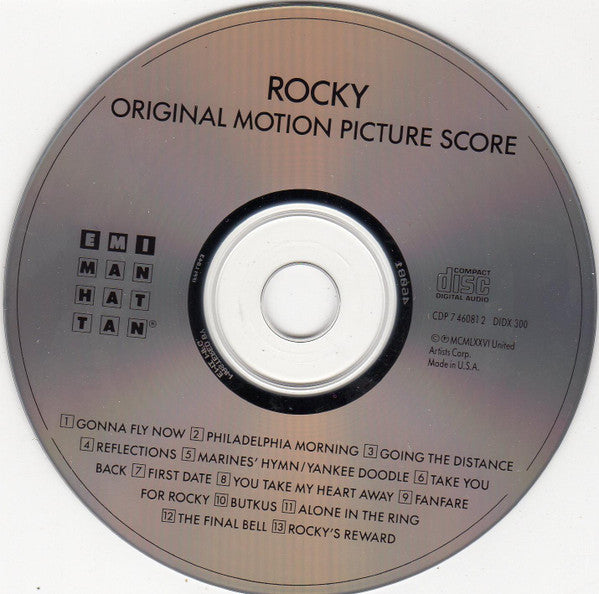 Bill Conti : Rocky - Original Motion Picture Score (CD, Album, RE)