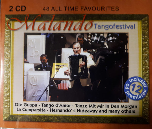 Malando And His Tango Orchestra : Malando Tangofestival (2xCD, Album)
