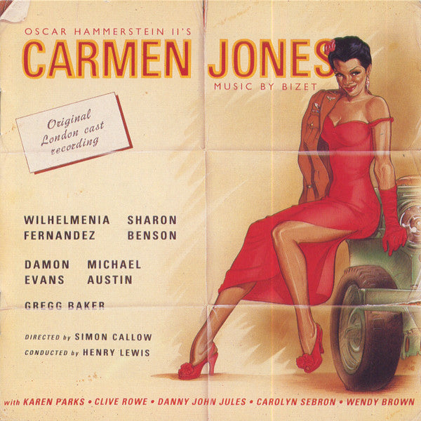 Oscar Hammerstein II - Wilhelmenia Wiggins Fernandez, Sharon Benson, Damon Evans, Michael Austin (4), Gregg Baker, Henry Lewis : Carmen Jones (Original London Cast Recording) (CD, Album)