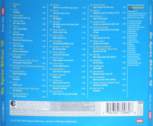 Various : De Après Skihut 12 (CD, Comp, Mixed)