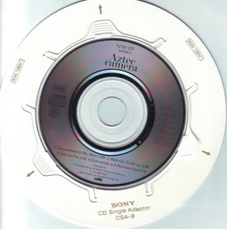Aztec Camera : Somewhere In My Heart (CD, Mini, Single)