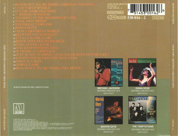 Four Tops : Motown's Greatest Hits (CD, Comp)