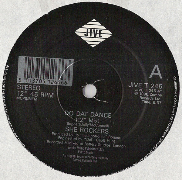 She Rockers : Do Dat Dance (12")