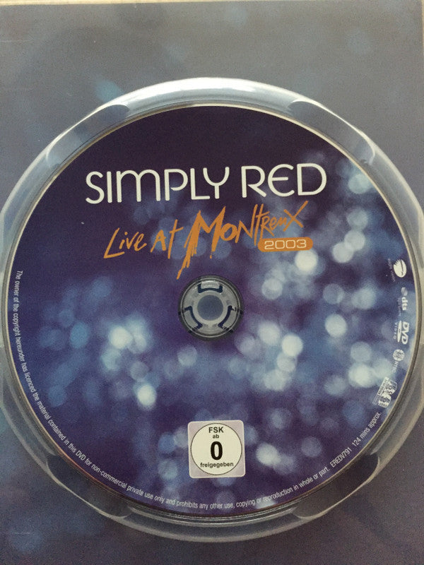 Simply Red : Live At Montreux 2003 (DVD-V, Multichannel, NTSC)