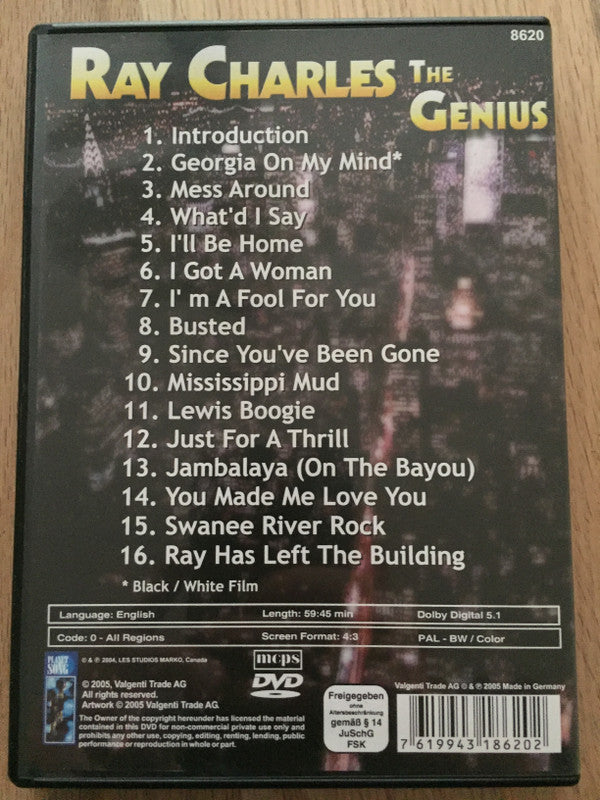 Ray Charles : The Genius (DVD-V, PAL)
