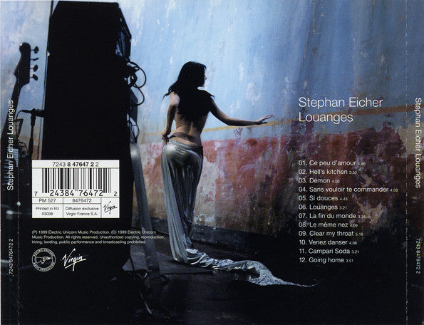 Stephan Eicher : Louanges (CD, Album)