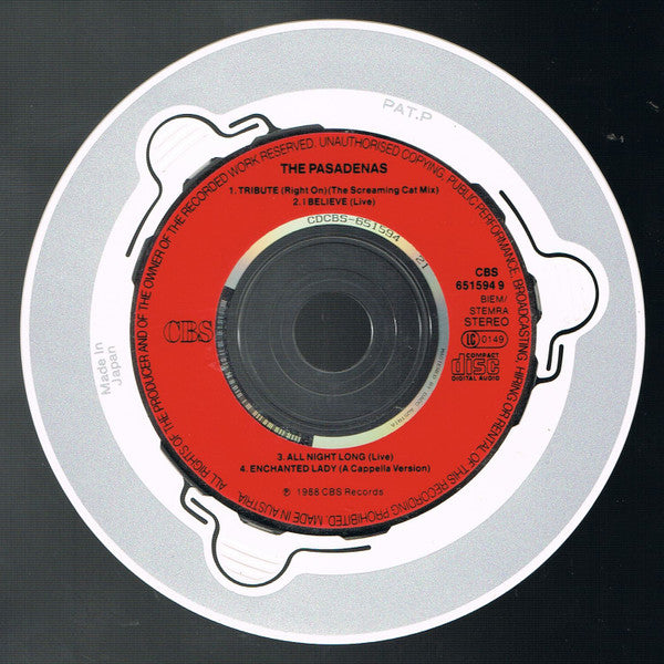 The Pasadenas : Tribute (CD, Mini, Single)