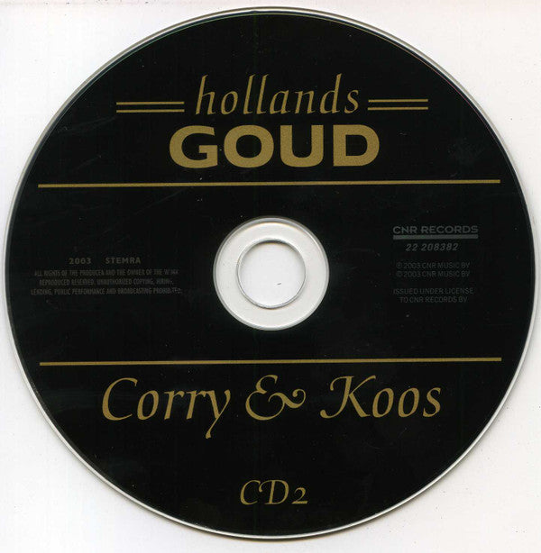 Corry Konings & Koos Alberts : Hollands Goud (2xCD, Comp)