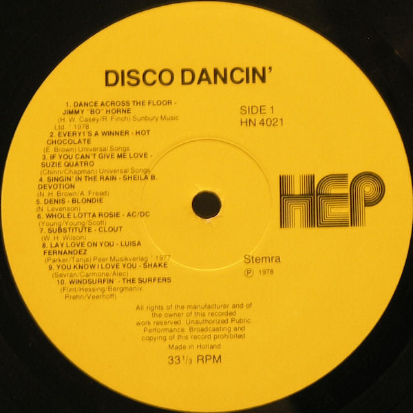 Various : Non Stop Disco Dancin' (LP, Comp)
