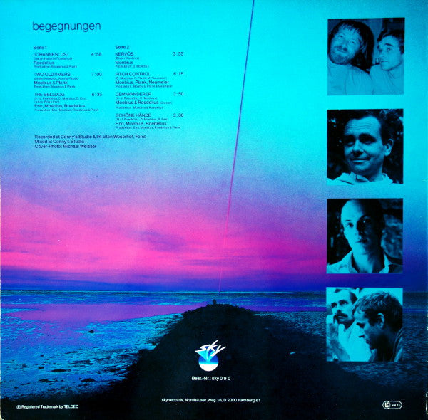 Brian Eno, Dieter Moebius, Hans-Joachim Roedelius, Conny Plank : Begegnungen (LP, Comp, Dir)