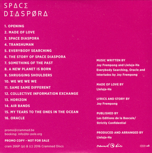Oy : Space Diaspora (CD, Album, Promo)