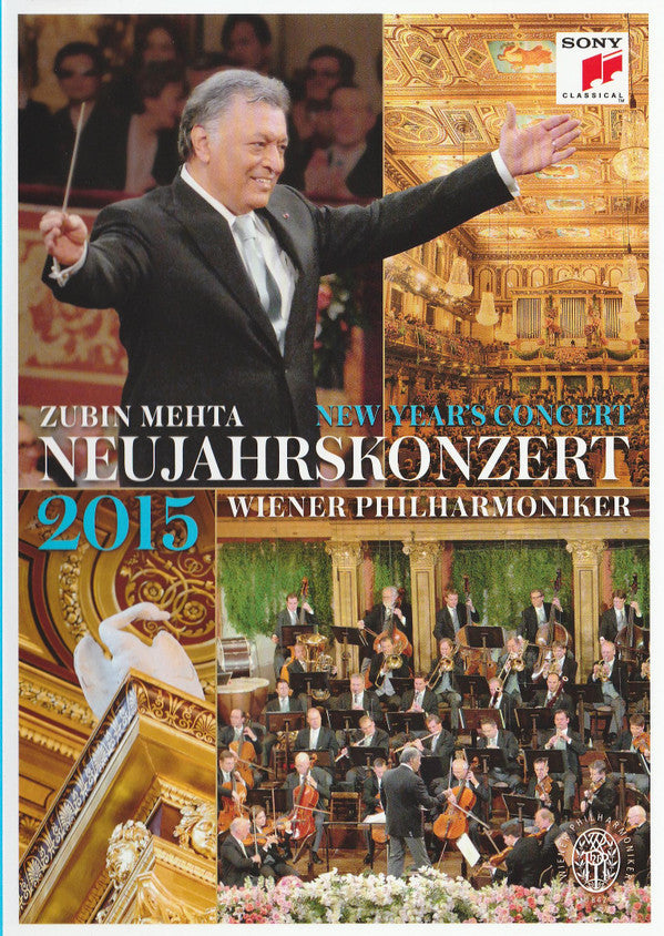 Zubin Mehta, Wiener Philharmoniker : Neujahrskonzert 2015 = New Year's Concert 2015 (DVD-V, NTSC)