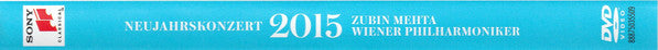 Zubin Mehta, Wiener Philharmoniker : Neujahrskonzert 2015 = New Year's Concert 2015 (DVD-V, NTSC)