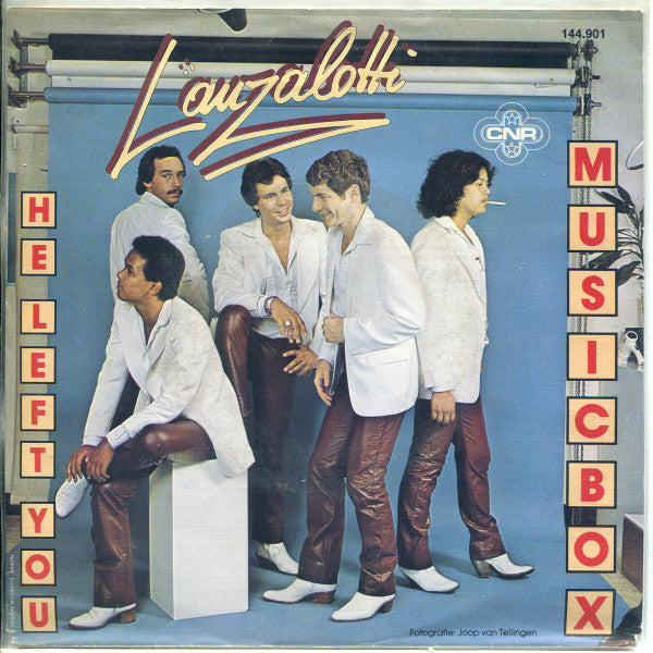 Lanzalotti : Music Box / He Left You (7", Single)