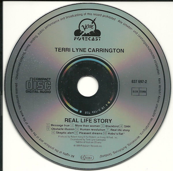 Terri Lyne Carrington : Real Life Story (CD, Album)