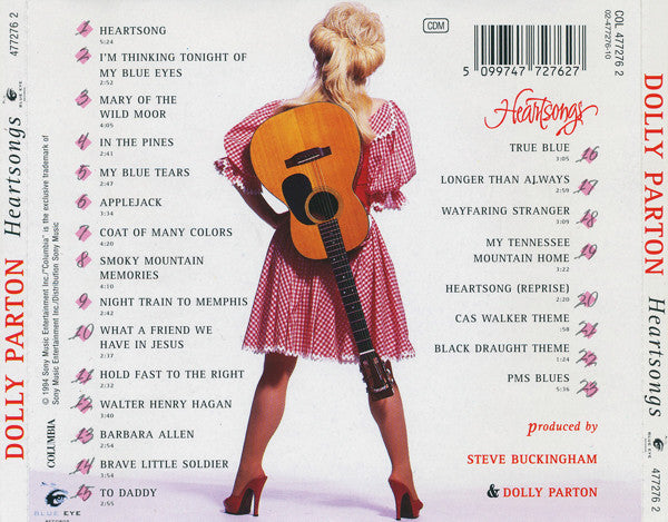 Dolly Parton : Heartsongs (Live From Home) (CD, Album)