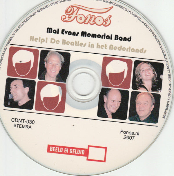 Mal Evans Memorial Band : Help! De Beatles In Het Nederlands (CDr)
