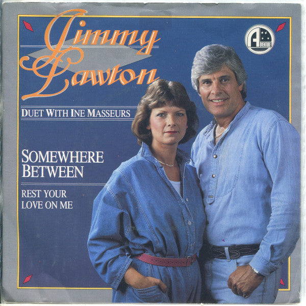 Jimmy Lawton Duet With Ine Masseurs : Somewhere Between (7", Single)