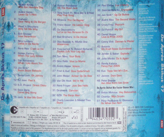 Various : De Après Skihut 17 (CD, Comp, Mixed)