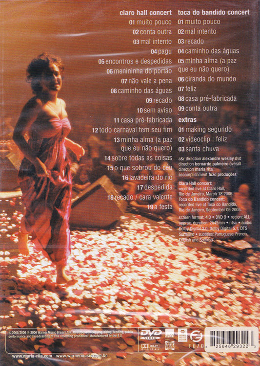 Maria Rita : Segundo Ao Vivo (DVD-V, NTSC)